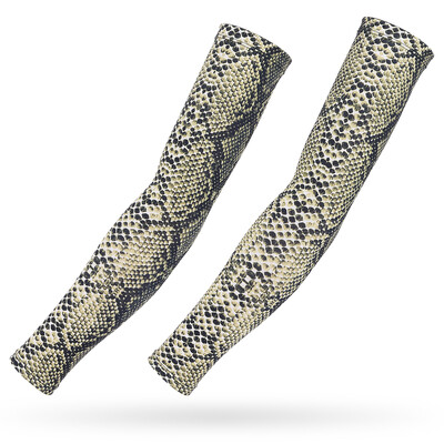Καλοκαιρινό 3D τατουάζ Μανίκι Ice Silk Sleeves Αδιάβροχη αίσθηση Τρέξιμο Ποδηλασία Οδήγηση Ψάρεμα Ελαστικό κάλυμμα βραχίονα Προστασία βραχίονα
