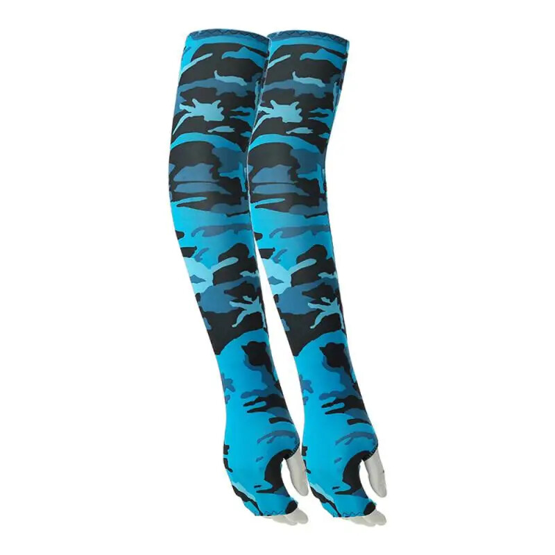 Ръкави за ръце Ледена коприна Дишащи Бързосъхнещи Риболов Спортно облекло Слънце UV защита Дълго покритие за ръце Туризъм Колоездене Ръкави