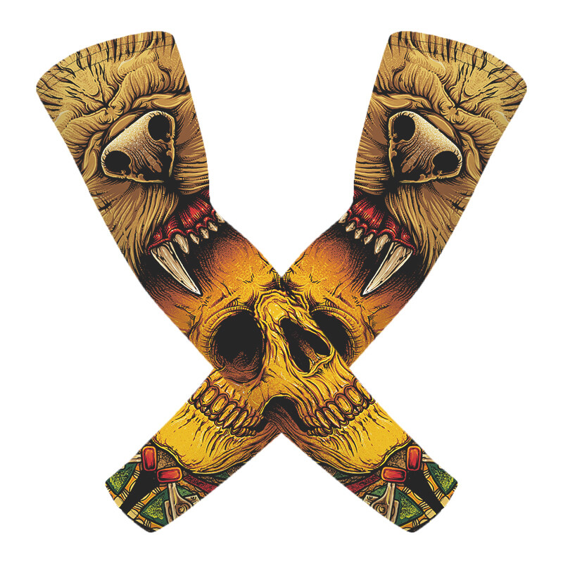 Sunčani UV zaštitni rukavi za ruke Rukavi za biciklizam na otvorenom Sportski 3D ispisani prozračni manšeti Navlake za ruke Jahaći rukavi Štitnici za ruke