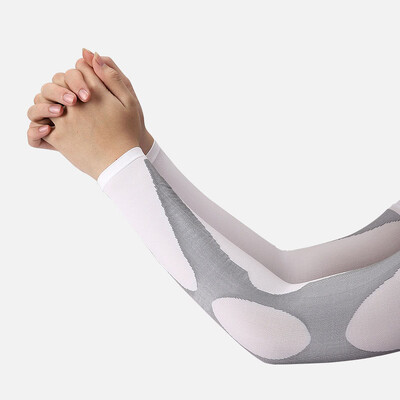 1 ζευγάρι Unisex Cycling Running Sports Sleeve Βραχίονα ψύξης Μανίκια Αντιηλιακή προστασία UV Κάλυμμα μανσέτας Προστατευτικά ελαστικά μανίκια βραχίονα Νέο