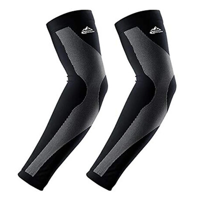 1 ζευγάρι Unisex Cycling Running Sports Sleeve Βραχίονα ψύξης Μανίκια Αντιηλιακή προστασία UV Κάλυμμα μανσέτας Προστατευτικά ελαστικά μανίκια βραχίονα Νέο