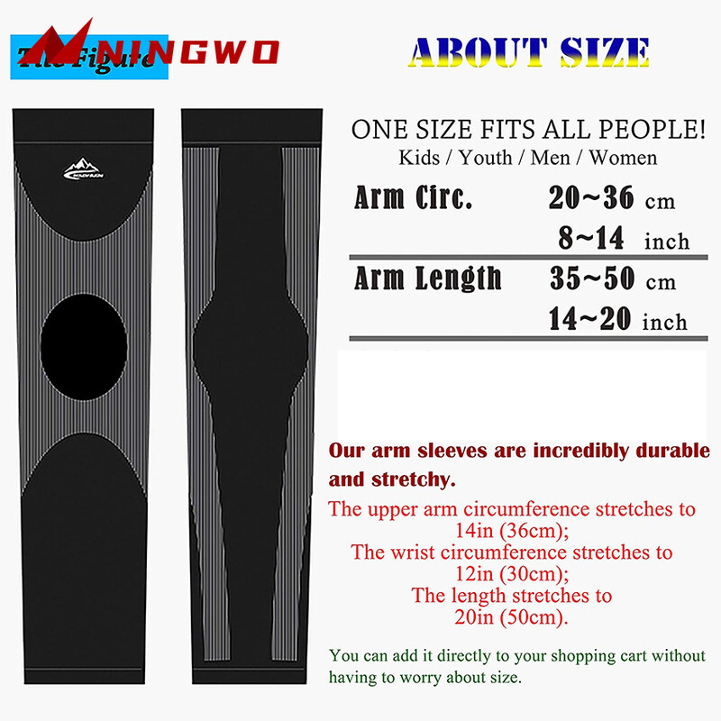 1 чифт Унисекс Колоездене Спортни ръкави Охлаждащи ръкави Ръкави UV защита от слънце Калъф за маншети Защитни еластични ръкави Нови