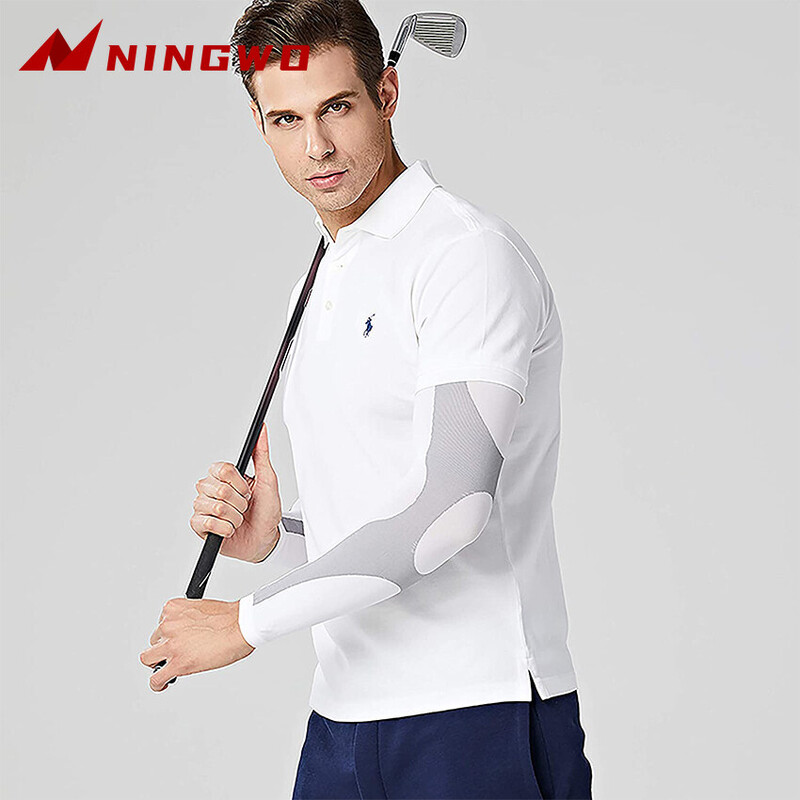 1 чифт Унисекс Колоездене Спортни ръкави Охлаждащи ръкави Ръкави UV защита от слънце Калъф за маншети Защитни еластични ръкави Нови