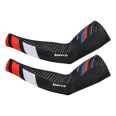 Mieyco Колоездене ръкав за ръка Дишаща Бързосъхнеща UV защита Ръкави за ръце от плат за бягане Фитнес Баскетбол Слънцезащитни ленти