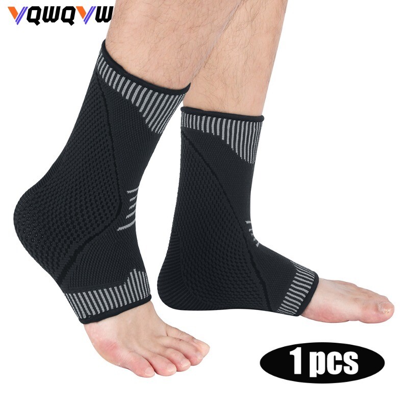 1 бр. Скоба за пета с обвивка на глезена за болки в петата, опора за глезена / протектор за крака за баскетбол, футбол, волейбол, бейзбол