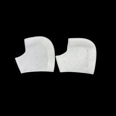 2PCS Защитен силиконов плантарен фасциит Heel Spur Ankle Gel Support Облекчаване на болката Хидратиращ гел Вложки за пета