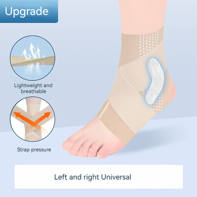 Спорт Стабилизатор на глезена Скоба Компресия Превръзки за напрежение на глезена Протектор за опора на глезена за Баскетбол Футбол Фитнес Бягане