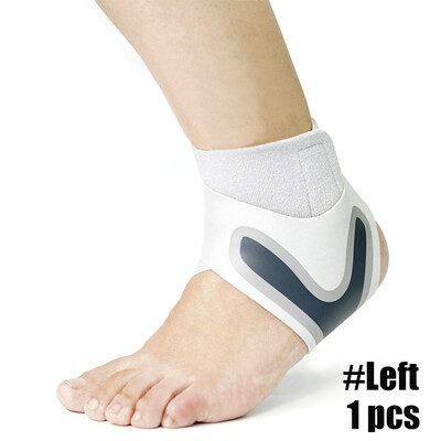 1 PC Спортна компресия Поддръжка на глезена Стабилизатор на глезена Скоба Сухожилия Облекчаване на болката Каишка Обвивка за навяхване на крака Баскетбол Футбол