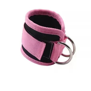 1 бр. Ленти за глезена Кабелни машини Тренировки Напълно подплатени маншети за глезени за упражнения за крака Регулируеми и дишащи маншети за глезени