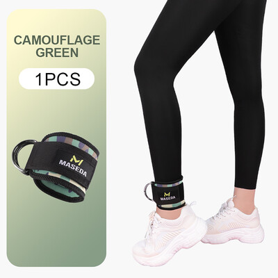 Регулируеми фитнес презрамки за глезена Поддържащи маншети с D-пръстен Тренировки за сила на крака във фитнес зала Скрипец с катарама Спортен предпазител Предпазни похитители