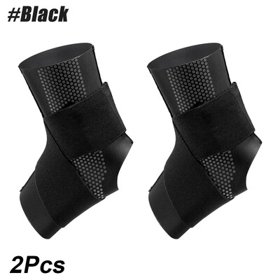 Регулируема опора за глезена, компресия, скоба за глезена, протектор за мъже, жени, спорт, бягане, футбол, баскетбол, фитнес, превръзка, каишка за глезена