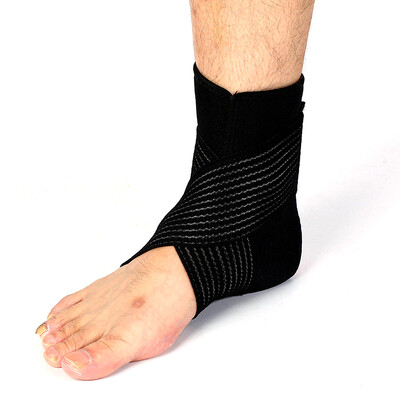 1 комплект ортеза за глезена Дишаща скоба за глезена за изкълчен глезен, стабилизиране на връзки, предотвратяване на повторно нараняване, регулируема опора за глезена