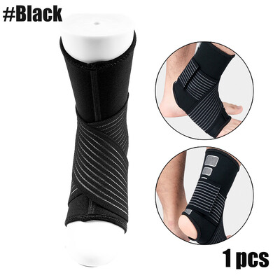 1 бр. Спортна опора за глезена Арка Поддръжка на плантарен фасциит Ахилесово сухожилие Компресия на глезена Чорапи ръкави за облекчаване на болката в ставите на краката