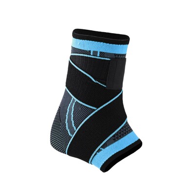 Компресионен протектор за глезена Gym Sport Поддръжка на глезена с регулируема каишка Дъмбели Бодибилдинг скоби за глезена за футбол