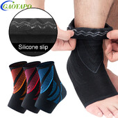 1 бр. Нано чорапи Дамски невропатия Поддържаща скоба за глезена за подуване, навяхвания Умора, Компресионни чорапи за глезени за мъже, Спорт, Тренировка