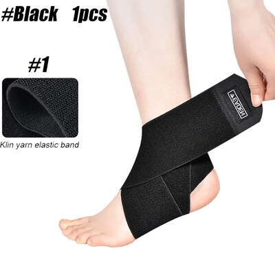 1 бр. Обвивки за поддръжка на глезена, скоба за крака за изкълчен глезен, опора за глезена за ахилесово сухожилие, стабилизатор на глезена за баскетбол