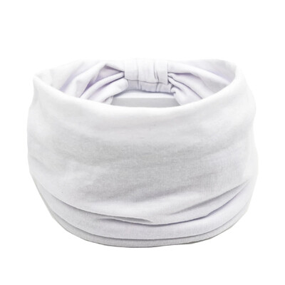 Bandana pentru cap de culoare solidă, cu nod, bentite late pentru femei, din bumbac moale, pentru sport, benzi elastice pentru păr, accesorii, bandana pentru yoga