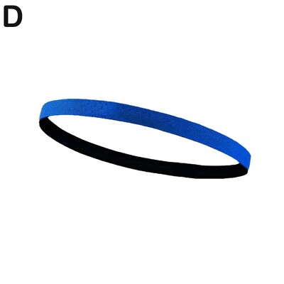 Унисекс Спортна лента за коса Неплъзгаща се силиконова лента Водач за пот Еластични ленти за глава Лента за пот Йога Бягане Фитнес Аксесоари за коса