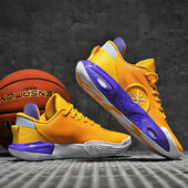 All City 12 Баскетболни обувки Мъжки маркови маратонки за спортни тренировки Външни маратонки Мъжки мрежести устойчиви на износване нехлъзгащи се връзки