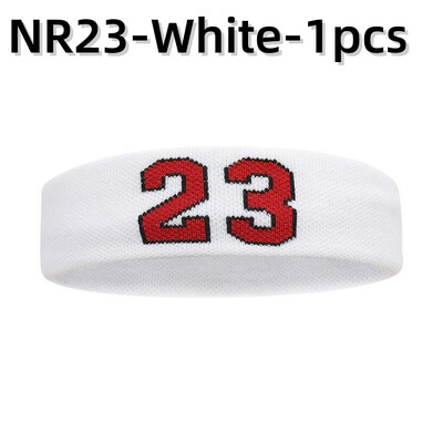 Памучна атлетична лента за глава номер 24 Еластична лента за пот Защита Баскетбол Тенис Спорт Възрастни Деца Фитнес зала Фитнес Пот Лента за коса