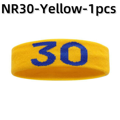 Памучна атлетична лента за глава номер 24 Еластична лента за пот Защита Баскетбол Тенис Спорт Възрастни Деца Фитнес зала Фитнес Пот Лента за коса