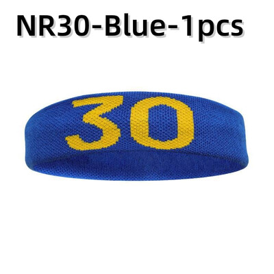 Памучна атлетична лента за глава номер 24 Еластична лента за пот Защита Баскетбол Тенис Спорт Възрастни Деца Фитнес зала Фитнес Пот Лента за коса