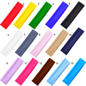 1 бр. Жени/Мъже Памучна лента за пот Лента за глава Спорт Йога Фитнес зала Бягане Разтегателна лента за глава за коса Колоездене Широка лента за глава за предотвратяване на изпотяване