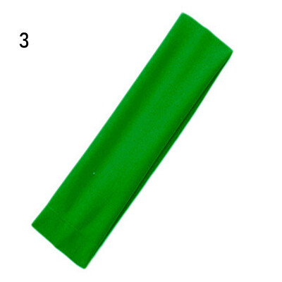 1 бр. Жени/Мъже Памучна лента за пот Лента за глава Спорт Йога Фитнес зала Бягане Разтегателна лента за глава за коса Колоездене Широка лента за глава за предотвратяване на изпотяване