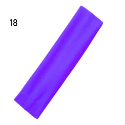 1 бр. Жени/Мъже Памучна лента за пот Лента за глава Спорт Йога Фитнес зала Бягане Разтегателна лента за глава за коса Колоездене Широка лента за глава за предотвратяване на изпотяване