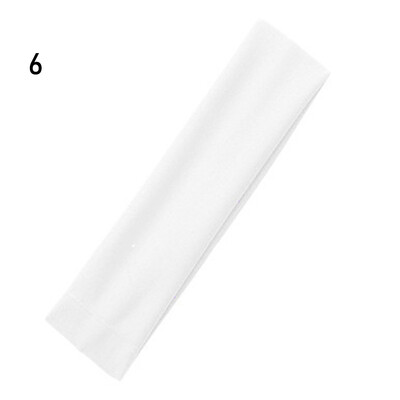 1 бр. Жени/Мъже Памучна лента за пот Лента за глава Спорт Йога Фитнес зала Бягане Разтегателна лента за глава за коса Колоездене Широка лента за глава за предотвратяване на изпотяване