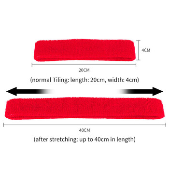 Спортна лента за глава, дишаща, абсорбираща пот кърпа, водач за пот, колан, Rding, бягане, фитнес, танци, антиперспирант