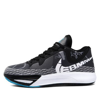 Мъжки истински дишащи мрежести баскетболни обувки с мека абсорбция на удари, устойчиви на износване, неплъзгащи се женски спортни обувки