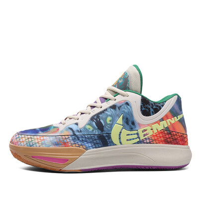 Мъжки истински дишащи мрежести баскетболни обувки с мека абсорбция на удари, устойчиви на износване, неплъзгащи се женски спортни обувки