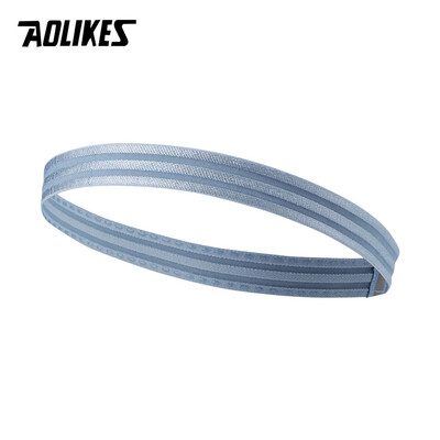 AOLIKES Čvrste neklizajuće elastične trake za glavu za sportske aktivnosti na otvorenom Trake za kosu za muškarce Trake za kosu za vježbanje Trake za znoj za žene