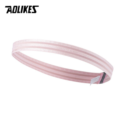 AOLIKES Čvrste neklizajuće elastične trake za glavu za sportske aktivnosti na otvorenom Trake za kosu za muškarce Trake za kosu za vježbanje Trake za znoj za žene