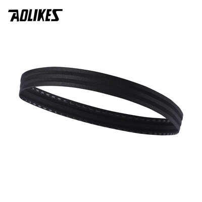 AOLIKES Čvrste neklizajuće elastične trake za glavu za sportske aktivnosti na otvorenom Trake za kosu za muškarce Trake za kosu za vježbanje Trake za znoj za žene