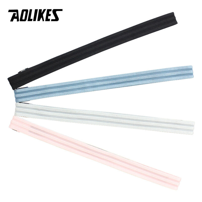 AOLIKES Čvrste neklizajuće elastične trake za glavu za sportske aktivnosti na otvorenom Trake za kosu za muškarce Trake za kosu za vježbanje Trake za znoj za žene