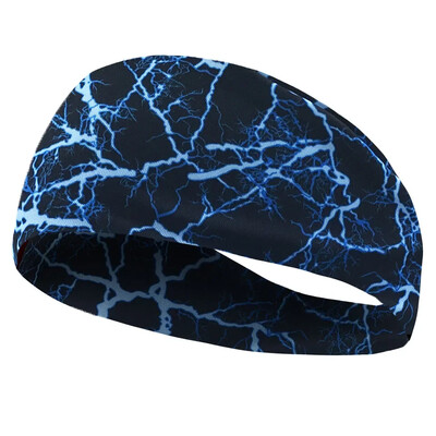 Unisex Bărbați Femei Sport Bandă pentru transpirație Bandă pentru cap cu imprimare Respirabil Sală de gimnastică Alergare Tenis Banda pentru cap cu elasticitate ridicată Articole pentru cap pentru sport în aer liber