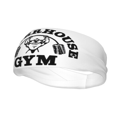 Prilagođena Powerhouse Gym Sportska traka za glavu za muškarce Žene Elastična vlaga za bodybuilding Fitness Muscle Gym Trake za znoj