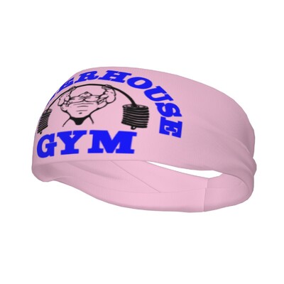 Prilagođena Powerhouse Gym Sportska traka za glavu za muškarce Žene Elastična vlaga za bodybuilding Fitness Muscle Gym Trake za znoj
