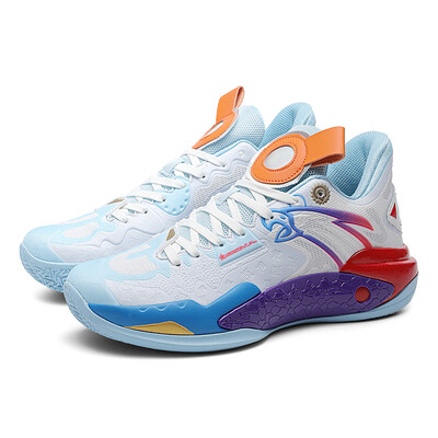 Unisex svjetleće ružičaste ženske profesionalne košarkaške tenisice Mrežaste visoke muške tenisice za košaricu Neklizajuće sportske cipele s platformom za muškarce