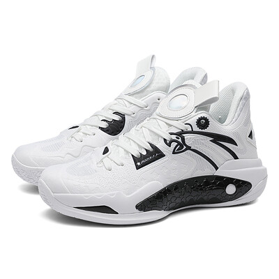 Unisex svjetleće ružičaste ženske profesionalne košarkaške tenisice Mrežaste visoke muške tenisice za košaricu Neklizajuće sportske cipele s platformom za muškarce