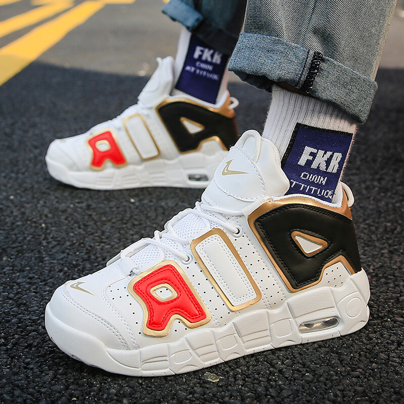 Nove modne cipele Zračne košarkaške cipele Panda košarkaške cipele Visoke muške i ženske sportske cipele za mlade sa zračnim jastukom