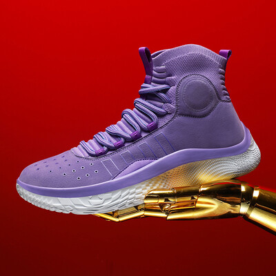 Knjižnica visokih cipela 4 košarkaške tenisice leteće tkane lagane, prozračne mekane ležerne tenisice modne tenisice za trčanje