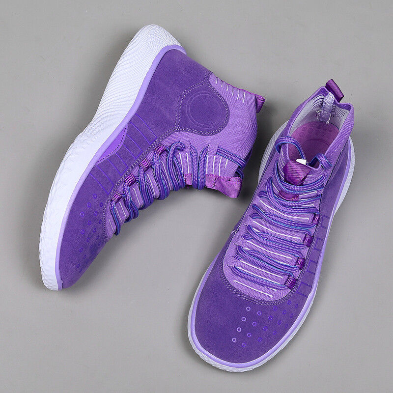 Knjižnica visokih cipela 4 košarkaške tenisice leteće tkane lagane, prozračne mekane ležerne tenisice modne tenisice za trčanje