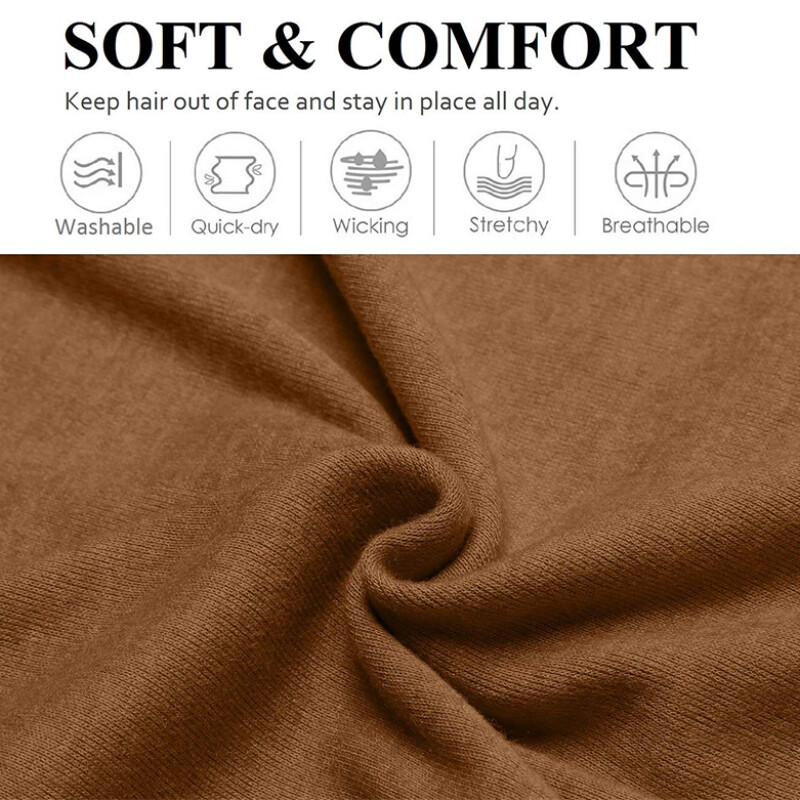 Ljetne sportske joga trake za glavu za žene Jednostavne podesive muškarce koji trče Upijaju znoj Elastične trake za kosu Soild trake za glavu na veliko