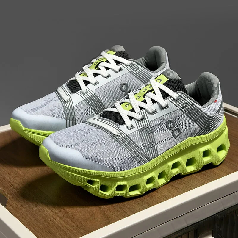 Aukštos kokybės originalūs batai ant „Cloudmonster Monster“ vyriški moteriški ilgų distancijų bėgimo batai, pralaidūs, neslystantys
