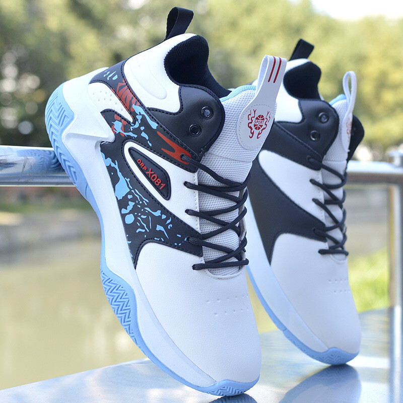 Nove košarkaške tenisice Muške visoke sportske obuće Hombre atletske muške cipele Udobne crne tenisice zapatillas Hot Sale