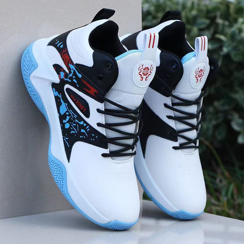 Nove košarkaške tenisice Muške visoke sportske obuće Hombre atletske muške cipele Udobne crne tenisice zapatillas Hot Sale