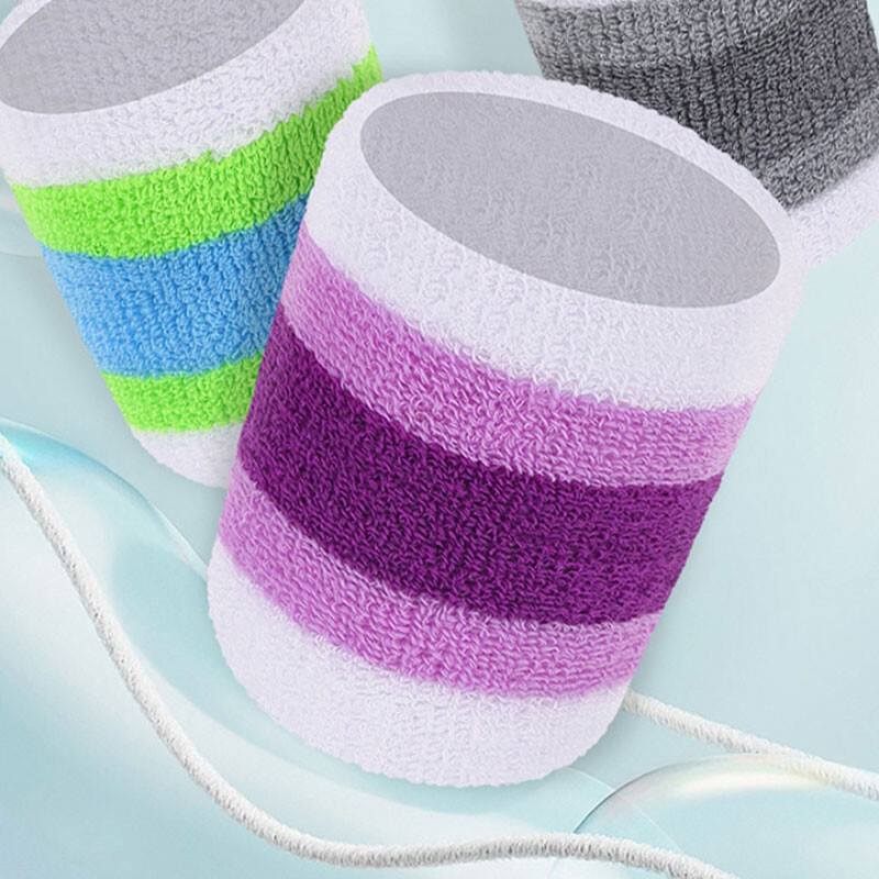 3Pcs Modna sportska traka za glavu Set narukvica Sportovi na otvorenom Teretana Ručnik Traka za znojenje Štitnik Košarka Tenis Fitnes Joga Omotač za zglob